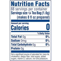 Lipton Cold Brew Tea Bags, 4.8 Oz, Total Qty 22