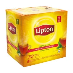 Lipton® 100% Natural Black Tea Bags, 1 Oz, Carton Of 312