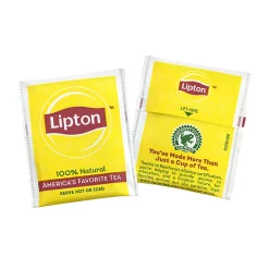 Lipton® 100% Natural Black Tea Bags, 1 Oz, Carton Of 312