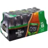 Lipton Pure Leaf Unsweetened Iced Black Tea, 16.9 Oz, Pack Of 18 Bottles