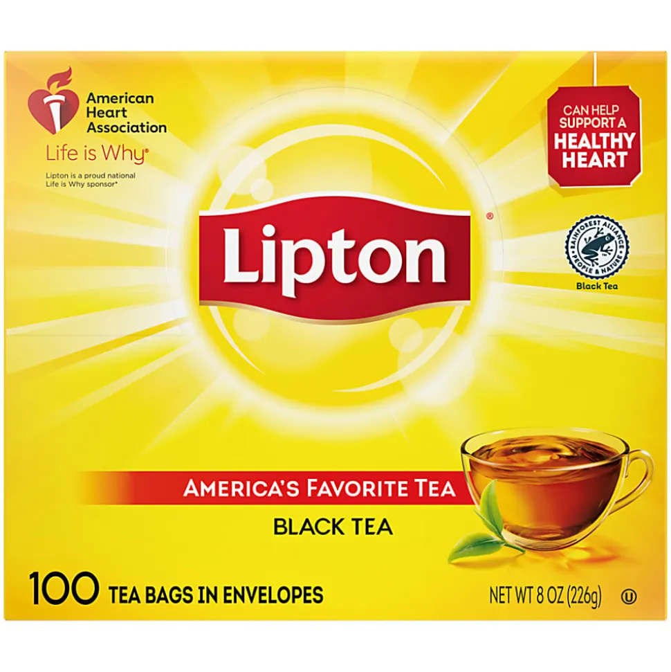 Lipton® Tea Bags, Box Of 100