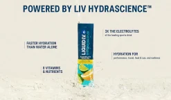 Liquid IV Lemon Lime Hydration Multiplier, 0.56 Fl Oz, Pack Of 10 Pouches