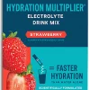 Liquid IV Strawberry Hydration Multiplier, 0.56 Fl Oz, Pack Of 10 Pouches