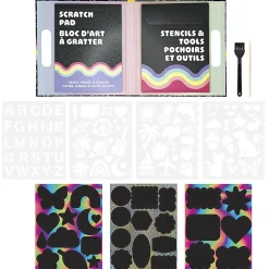 Little Yellow Bicycle® All-in-One Scratch Art Kit