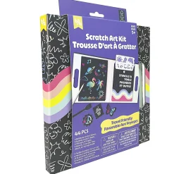 Little Yellow Bicycle® All-in-One Scratch Art Kit