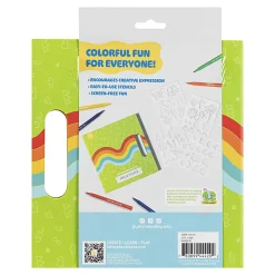 Little Yellow Bicycle All-in-One Coloring Kit! Packed with everything kids need  - 44429