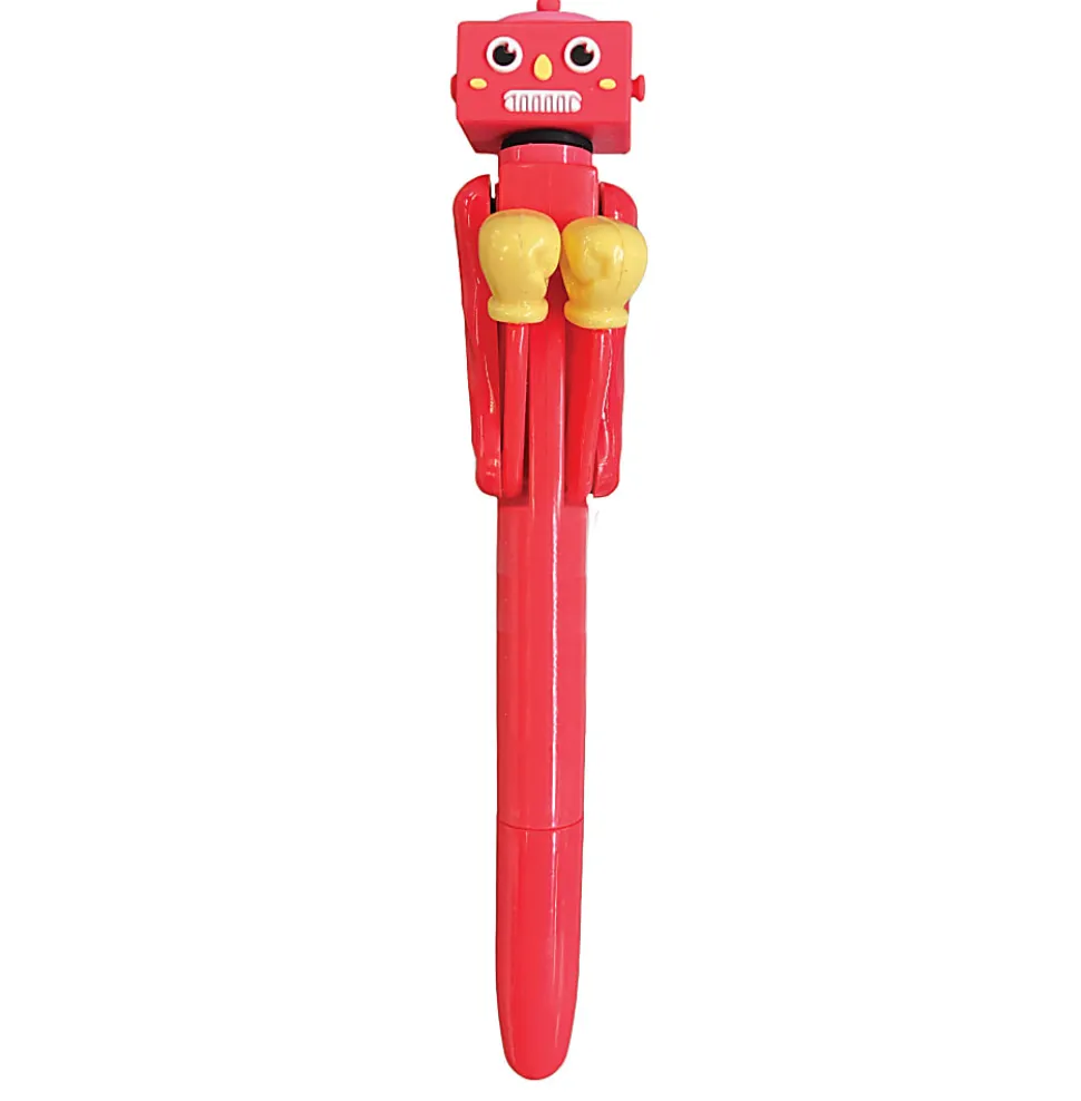 Little Yellow Bicycle Boxing Ballpoint Pen, Medium Point, 0.8 mm, Assorted Designs, Black Ink