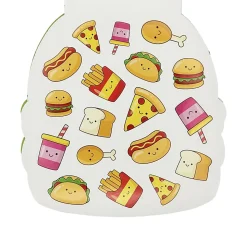 Little Yellow Bicycle® Burger Shaped Notebook/Coloring Book