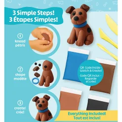 Little Yellow Bicycle Dog Clay & Play Kit, 5-1/2" x 9", Total Qty 1