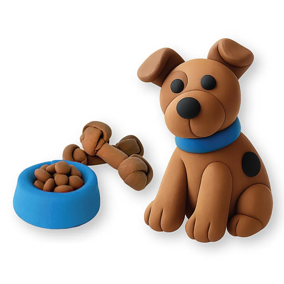 Little Yellow Bicycle Dog Clay & Play Kit, 5-1/2" x 9", Total Qty 1