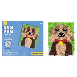Little Yellow Bicycle® Dog Pom Art Kit