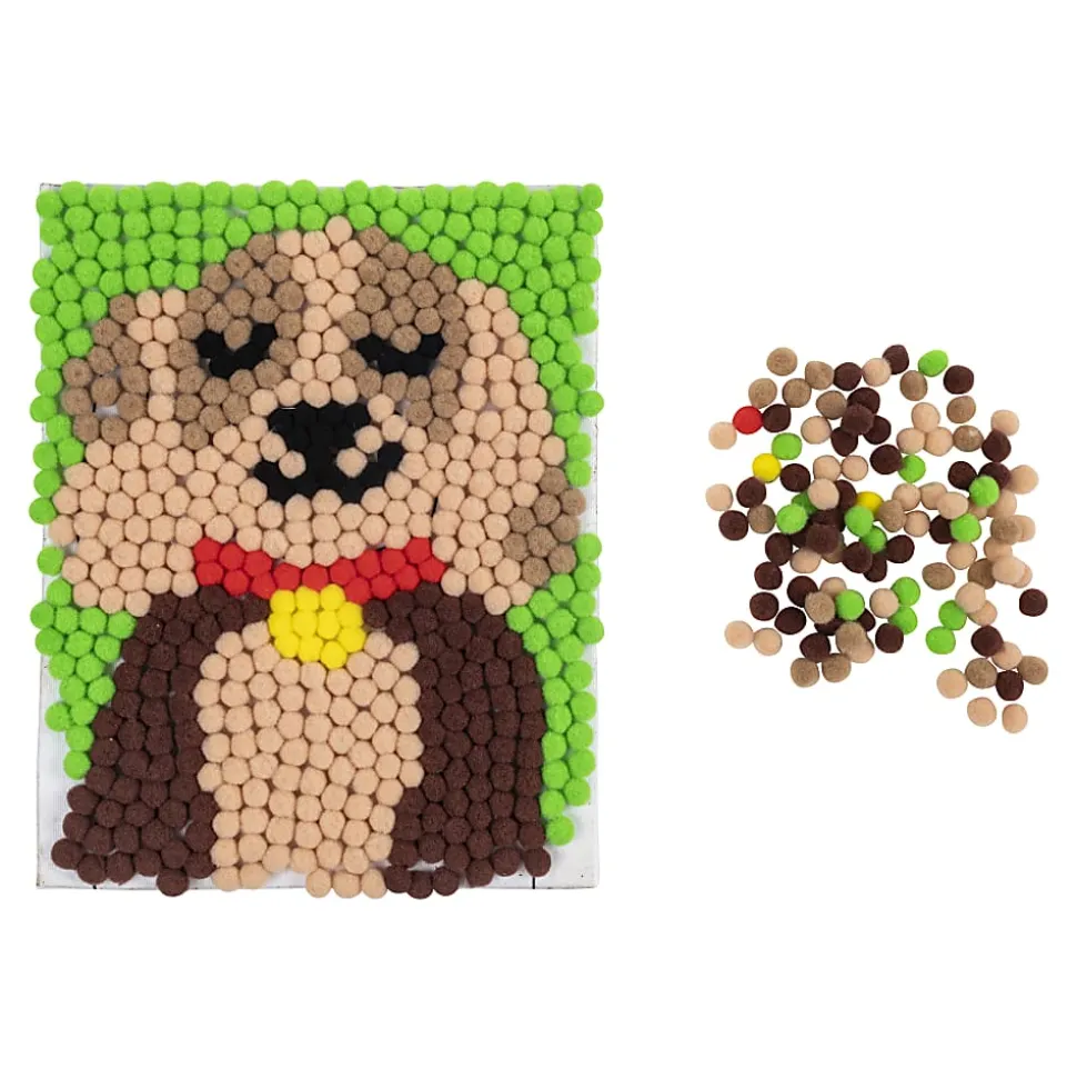 Little Yellow Bicycle® Dog Pom Art Kit