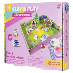 Little Yellow Bicycle® Fairy Tale Friends Clay & Play Kit