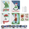 Little Yellow Bicycle® Gem Art Card Kit, Holiday
