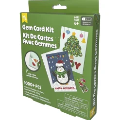 Little Yellow Bicycle® Gem Art Card Kit, Holiday