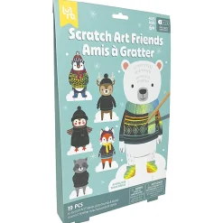 Little Yellow Bicycle® Holiday Scratch Art Kit, Friends