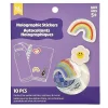 Little Yellow Bicycle® Holographic Stickers, Popstar, Sheet Of 10 Stickers