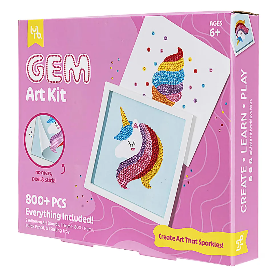 Little Yellow Bicycle® Ice Cream Gem Art Kit