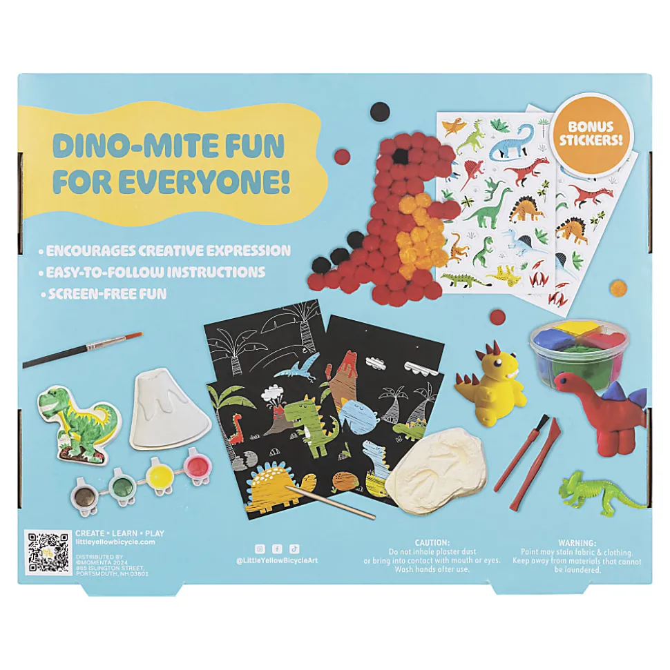Little Yellow Bicycle® 5-in-1 Dinosaur Craft Kit