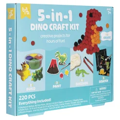 Little Yellow Bicycle® 5-in-1 Dinosaur Craft Kit