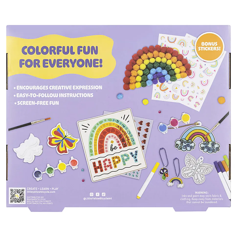 Little Yellow Bicycle® 5-in-1 Rainbow Craft Kit