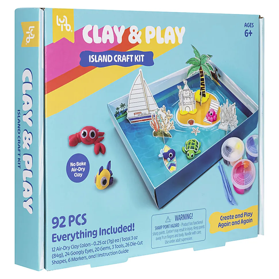 Little Yellow Bicycle® Island Adventure Clay & Play Kit