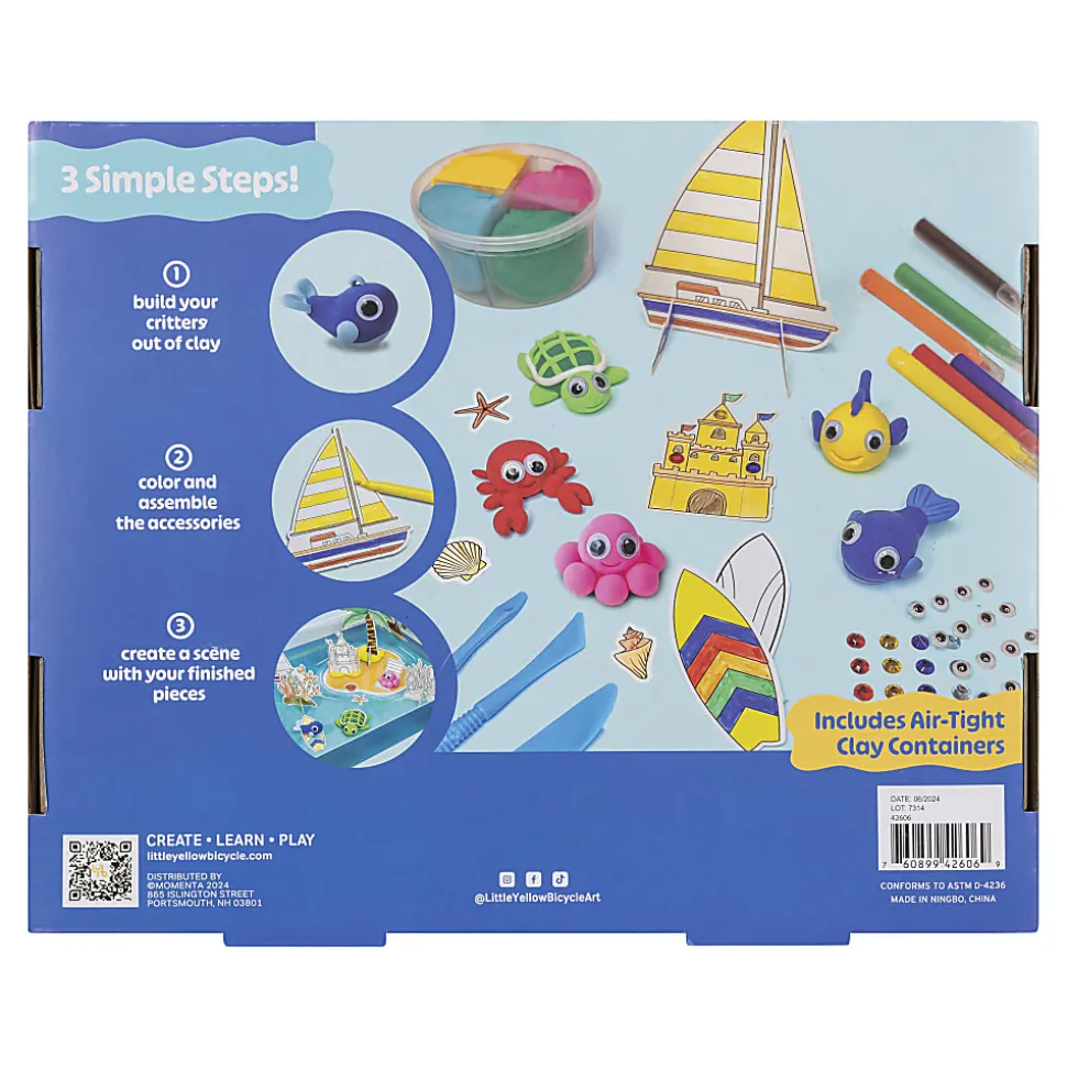 Little Yellow Bicycle® Island Adventure Clay & Play Kit