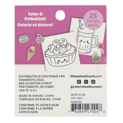 Little Yellow Bicycle® Mini Coloring Book, Eats & Treats