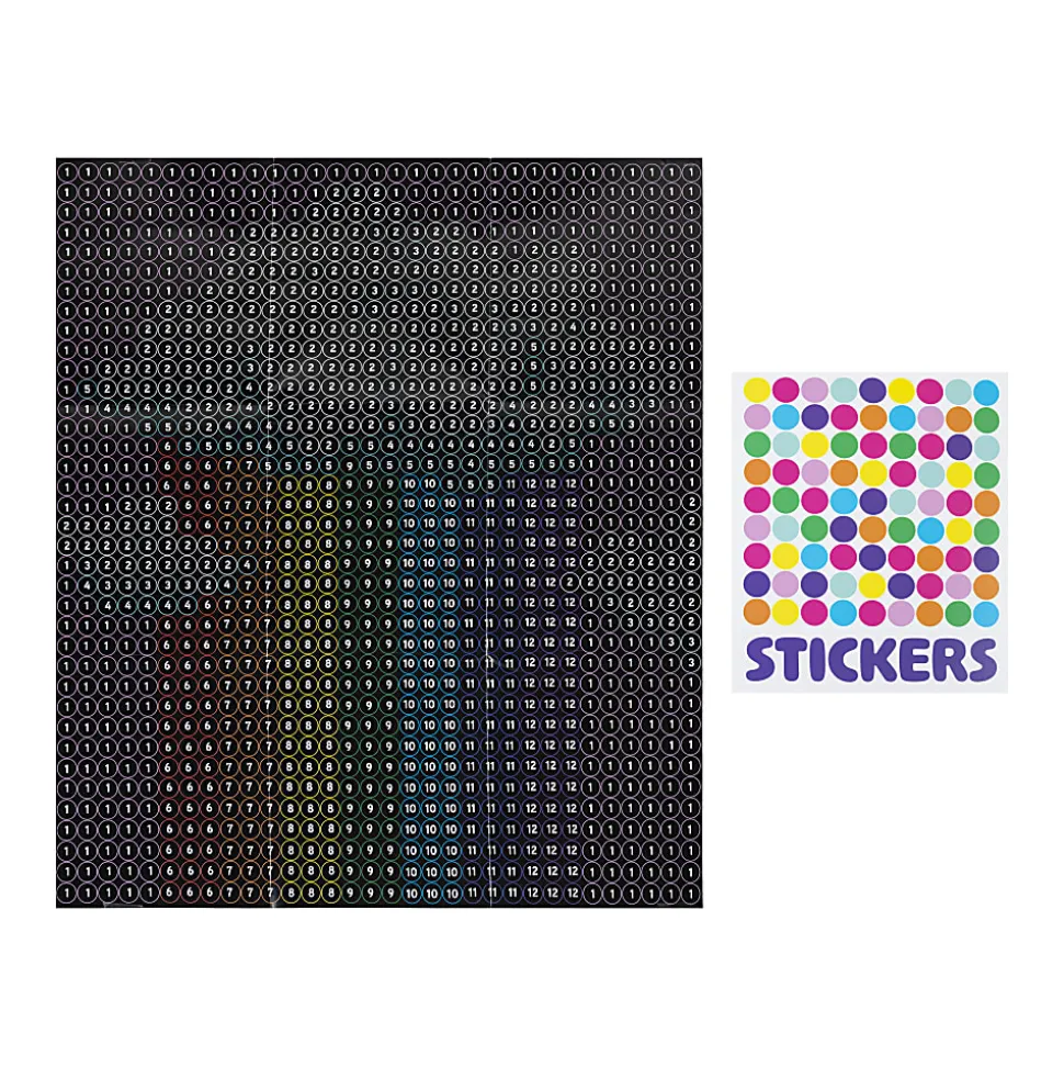 Little Yellow Bicycle® Rainbow Sticker Art Poster Kit