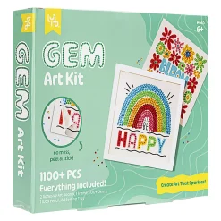 Little Yellow Bicycle® Rainbow Gem Art Kit
