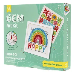 Little Yellow Bicycle® Rainbow Gem Art Kit