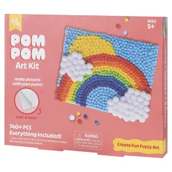 Little Yellow Bicycle® Rainbow Pom Art Kit
