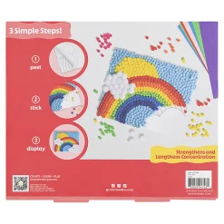 Little Yellow Bicycle® Rainbow Pom Art Kit