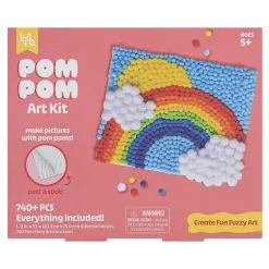 Little Yellow Bicycle® Rainbow Pom Art Kit