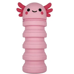 Little Yellow Bicycle® Silicone Pencil Case, Axolotl, 2-3/4