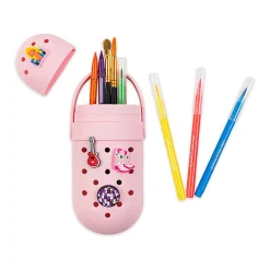 Little Yellow Bicycle® Silicone Pencil Case, 8-5/8” x 3-9/16”, Popstar