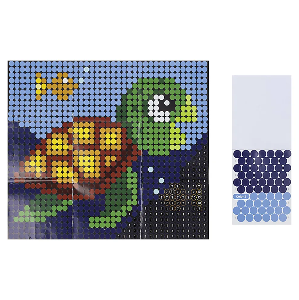 Little Yellow Bicycle® Turtle Sticker Art Poster Kit