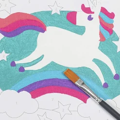 Little Yellow Bicycle® Unicorn Paint-by-Number Kit