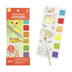 Little Yellow Bicycle® Watercolor Bookmark Kit, Pets