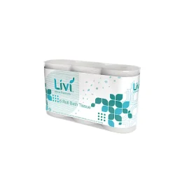 Livi® Ultra Premium Bath Tissue, 2-Ply, White, 425 Sheets, 36 Rolls/Carton