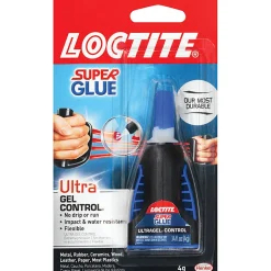 Loctite Ultra Gel Control Super Glue, 0.14 Oz, Clear