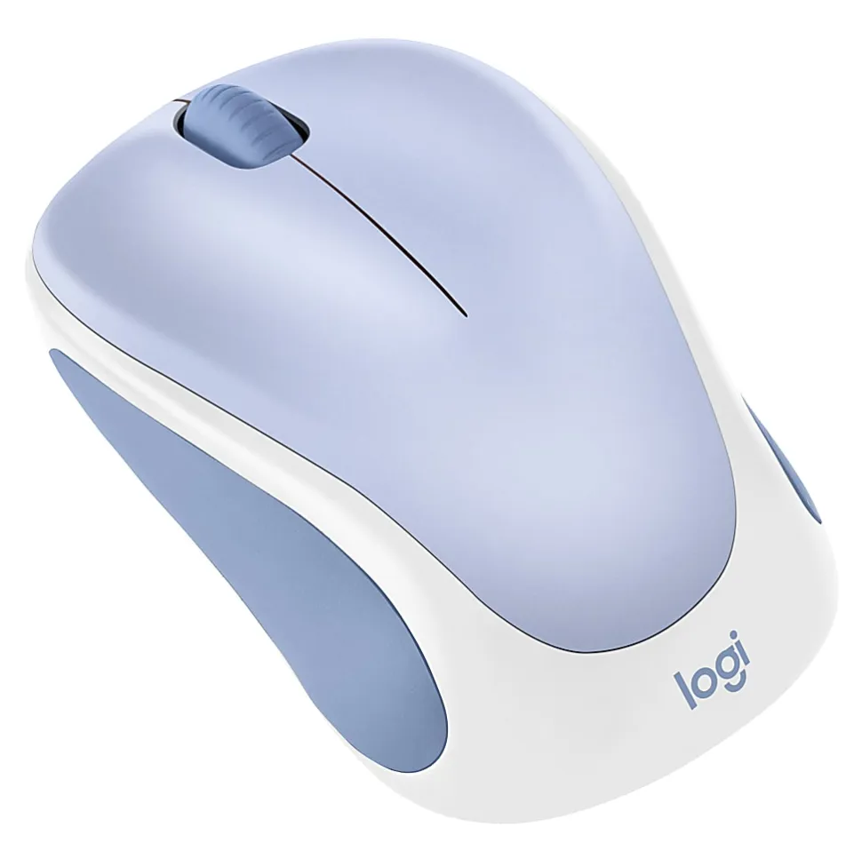 Logitech Design Mouse Wireless Mouse Limited Edition - USB Receiver, 12 months AA Battery Life, Portable & Lightweight, Light Lilac