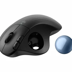 Logitech ERGO M575S Wireless Trackball Mouse, Black