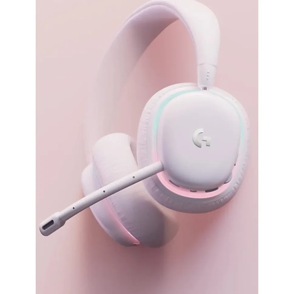 Logitech G735 Gaming Headset - Mini-phone (3.5mm), USB - Wired/Wireless - Bluetooth/RF - 65.6 ft - 38 Ohm - 981001082