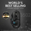 Logitech® G502 HERO High Performance Wired Gaming Mouse, Black