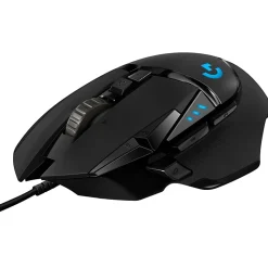 Logitech® G502 HERO High Performance Wired Gaming Mouse, Black