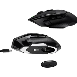 Logitech G LIGHTSPEED G502 X Gaming Mouse - Optical - Wireless - Black - USB - 25600 dpi - Scroll Wheel