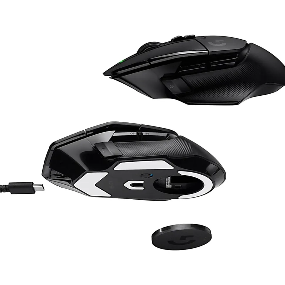 Logitech G LIGHTSPEED G502 X Gaming Mouse - Optical - Wireless - Black - USB - 25600 dpi - Scroll Wheel
