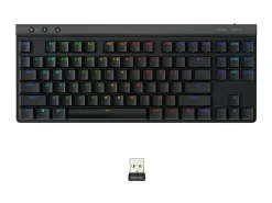 Logitech G515 LIGHTSPEED TKL Low Profile Wireless Gaming Keyboard, LIGHTSYNC RGB, PBT Keycaps, Tactile (Brown) Mechanical Switches - 920012423