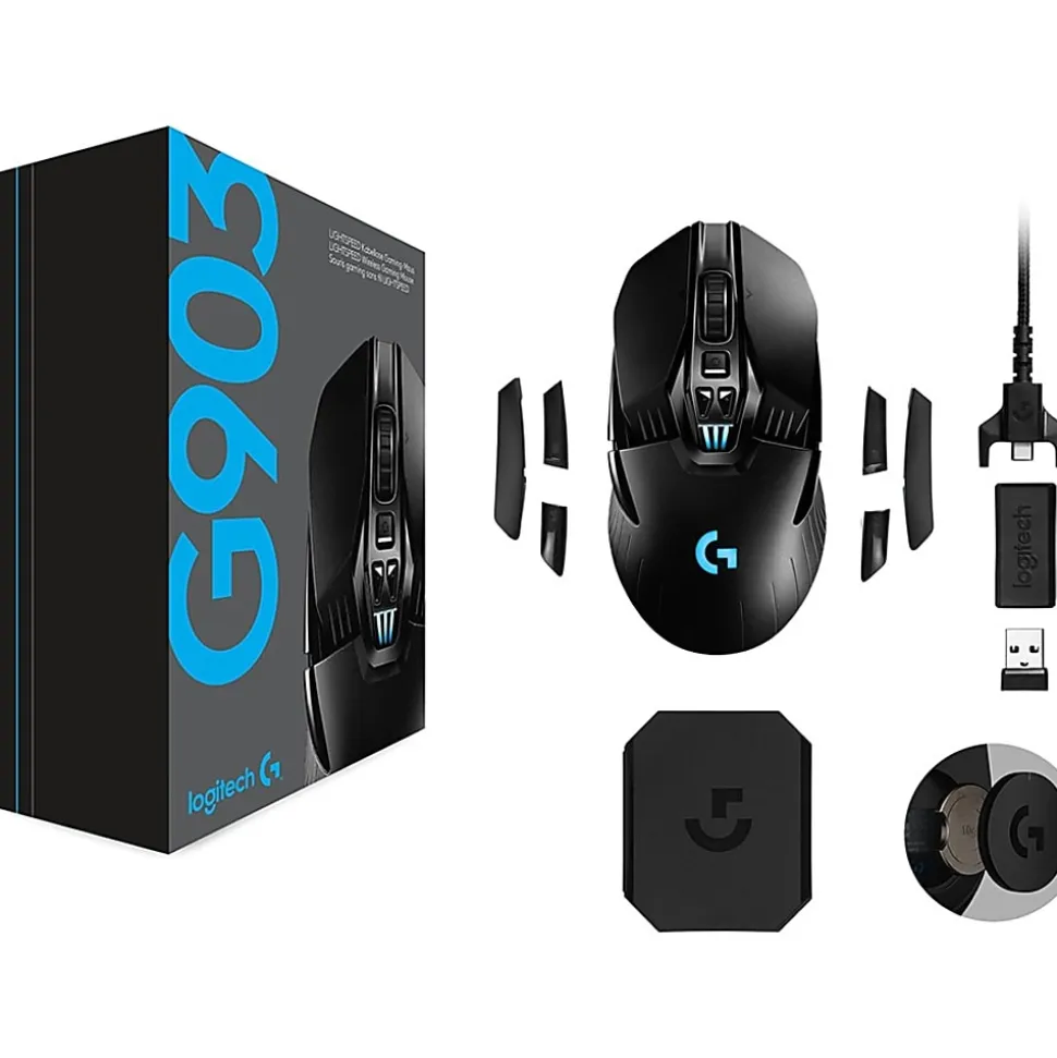 Logitech G903 LIGHTSPEED Wireless Gaming Mouse, 910005670